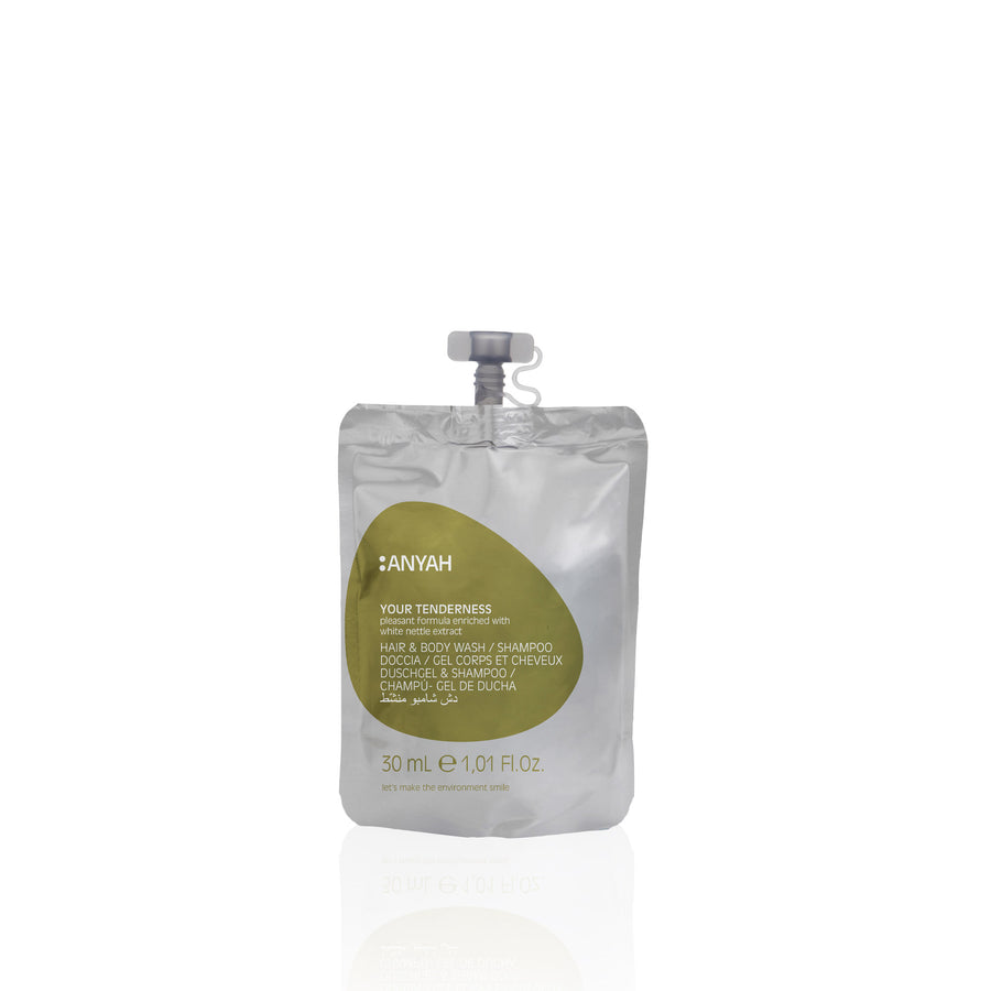 ANYAH – mycí gel na vlasy a tělo · 30 ml · doypack
