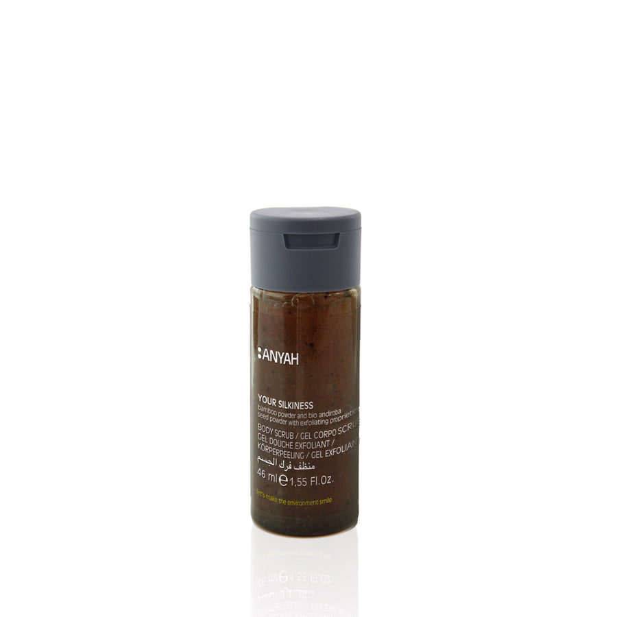 ANYAH – tělový peeling · 46 ml · recyklovaná lahvička