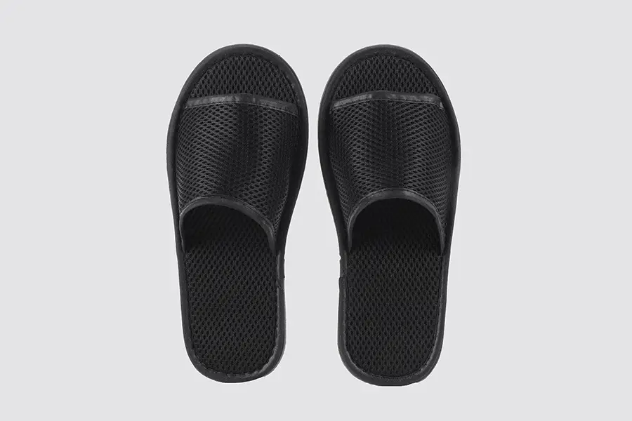 RIO SPA · otevřená špička · černá · 28,5 cm